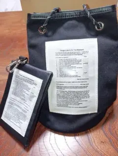 ☆美品！LEPSIM / レプシィム〜「310/2wayタグバッグ」＆「ポーチ」