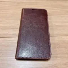 未使用　iPhone 13 Pro ケース 手帳型 本革 レザー
