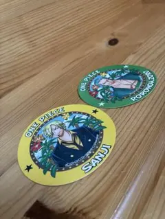 ワンピースタワー 閉園限定 コースター ゾロ サンジ 非売品 希少 2枚