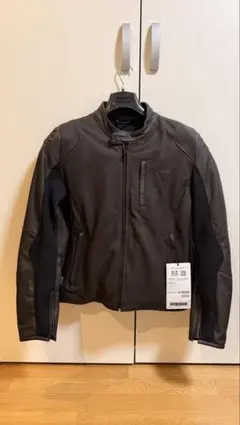 Dainese ブラックレザージャケット size 52 - メルカリ