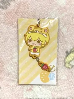 すとぷり つながるあにまるらばすと　るぅと　ストラップ　ラバーストラップ