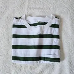 GU ストライプ 半袖Tシャツ Mサイズ