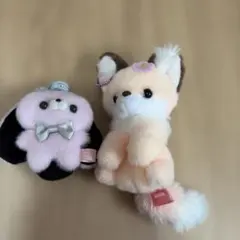 AMUSE ぬいぐるみ キーホルダー 2点セットのサムネイル