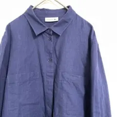 LACOSTE ネイビー 長袖シャツ 40