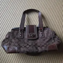 美品　COACH　正規品　ハンドバック