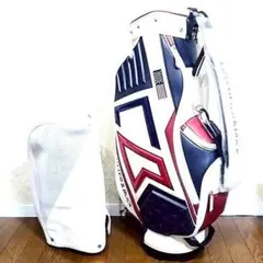 カッター＆バック キャディ バッグ ゴルフ レザー調 トリコロール 白 赤 青 CUTTER & BUCK（バッグ）のフリマアイテム一覧
