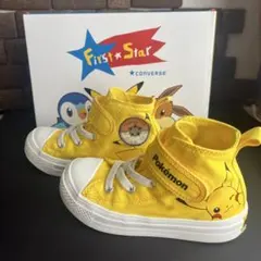 コンバース/converse/ピカチュウ/キッズ イエロー/16㎝