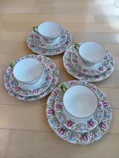 値下げ 希少 ロイヤルウースター Jacobean Floral ティーセット - メルカリ
