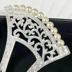 KZ006-a 簪 かんざし 銀色 結婚式 和装 髪飾り 卒業式 成人式 着物