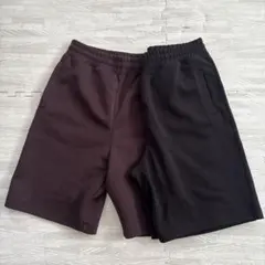 ユニクロC　スウェットワイドショーツ　ハーフパンツ 2本セット　Lサイズ