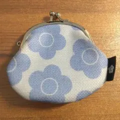マリクワ MARY QUANT がま口 小銭入れ ポーチ