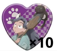 忍たま乱太郎 綾部喜八郎喜八郎 ハート缶バッジ