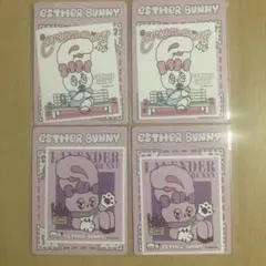 「新品未使用」ESTHER BUNNY オリジナルステッカー4枚セット