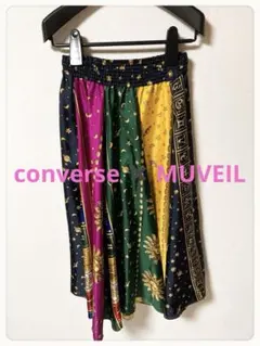 ☘️P1☘converse MUVEIL コラボ スカートのサムネイル