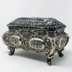 antique vintage Jewelry Box Rose Flowerのサムネイル