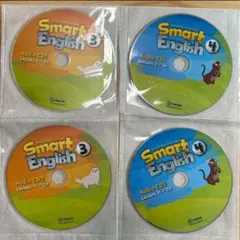 英語教育　知育　smart English CD③④⑤⑥