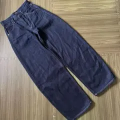 ユニクロ　バギーカーブジーンズ　22(56cm)股下約72cm