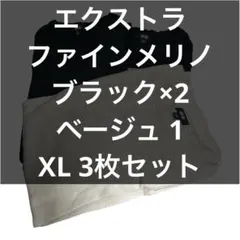 【3枚セット！】エクストラファインメリノクルーネックのサムネイル