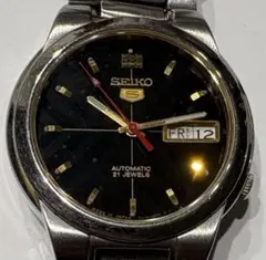 2000年製】SEIKO 5 自動巻き 7S26-3040 黒文字盤 完動品 - メルカリ