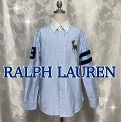 美品 RALPH LAUREN ラルフローレン 長袖シャツ 120
