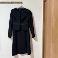 ＊ 【Social time】礼服 ブラックフォーマル / ワンピース 9号