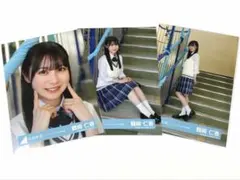 日向坂46 鶴崎仁香 「ジャーマンアイリス」MV衣装 生写真
