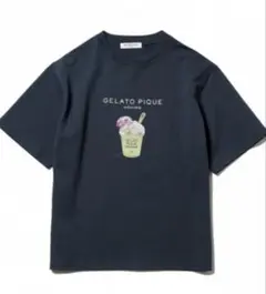 GELATO PIQUE HOMME ジェラートカップロゴTシャツ