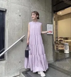 I_am no sleeve tiered ops パープルのサムネイル