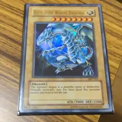 ブルーアイズホワイトドラゴン 遊戯王 英語版 青眼の白龍