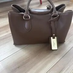 NATURAL BEAUTY BASIC ハンドバッグ ブラウン 美品⭐︎のサムネイル