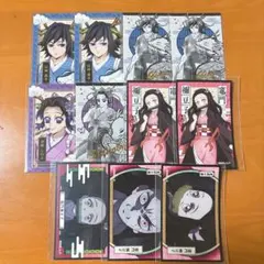 鬼滅の刃 ufotable 辰年 フォトカード ステッカー 11点セット