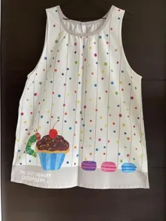 はらぺこあおむし ノースリーブエプロン