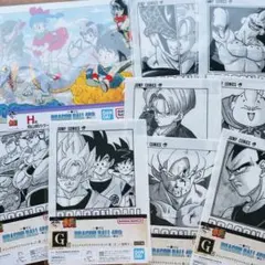 一番くじドラゴンボール40th H賞G賞9枚セット