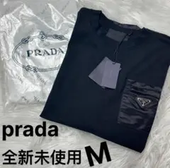 PRADA ブラック Tシャツ Mサイズ