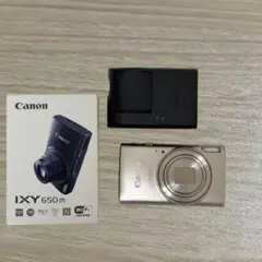Canon IXY 650コンパクトデジタルカメラ SDカード＋スマホ転送機付き