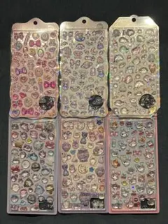 オリジナル　6枚　ボンボンドロップシール