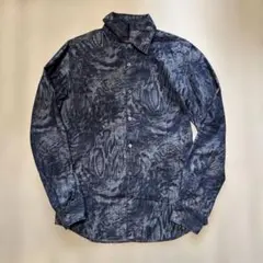 TORNADO MART トルネードマート 花柄シャツ y2k 光沢 ストレッチ