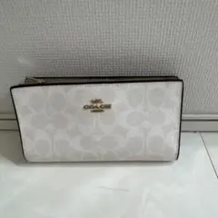 COACH 長財布 シグネチャー ホワイトのサムネイル