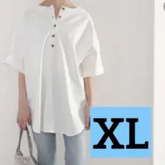 未使用タグ付き　Java 男女兼用　前後2wayＴシャツ XLサイズのサムネイル