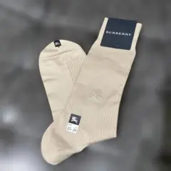 BURBERRY メンズ ソックス ベージュ 25-26cmのサムネイル