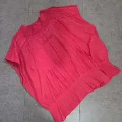 URBAN RESEARCH 朱色　ノースリーブブラウス