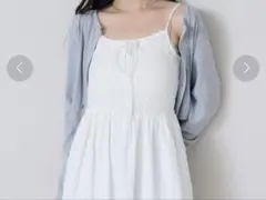 Kastane コットンレースチビカーディガンのサムネイル