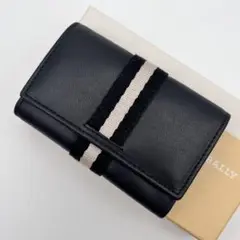 未使用 BALLY バリー レザー 6連キーケース ブラック 黒