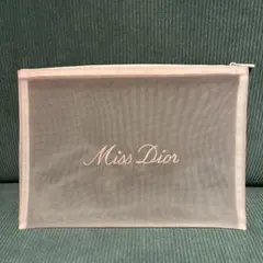 Dior Miss Dior メッシュポーチ ピンク ノベルティ