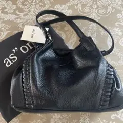 ason ショルダーバック　L ブラック