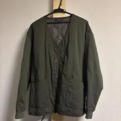 Ciaopanicオリーブ色 キルティングジャケット Lサイズ