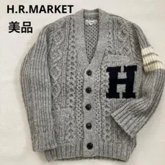 【完売希少】ハリウッドランチマーケット コーデュロイ カーディガン L バイカラーモヘアカ ーディガン | HOLLYWOOD RANCH MARKET