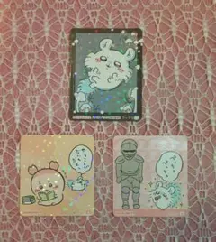 モモンガ&鎧さん&古本屋 ホログラムシール 3枚セット