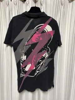 00s HYSTERIC GLAMOUR ガールプリント ポロシャツ Y2Kのサムネイル