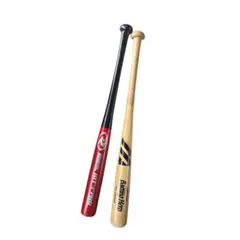 【メ0706-20】ジュニア用】野球 木製バット 2本セットのサムネイル